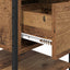 Natskab 2 pcs Gammelt træ 40 x 42 x 56 cm Konstrueret træ