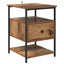 Natskab 2 pcs Gammelt træ 40 x 42 x 56 cm Konstrueret træ