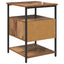 Natskab 2 pcs Gammelt træ 40 x 42 x 56 cm Konstrueret træ