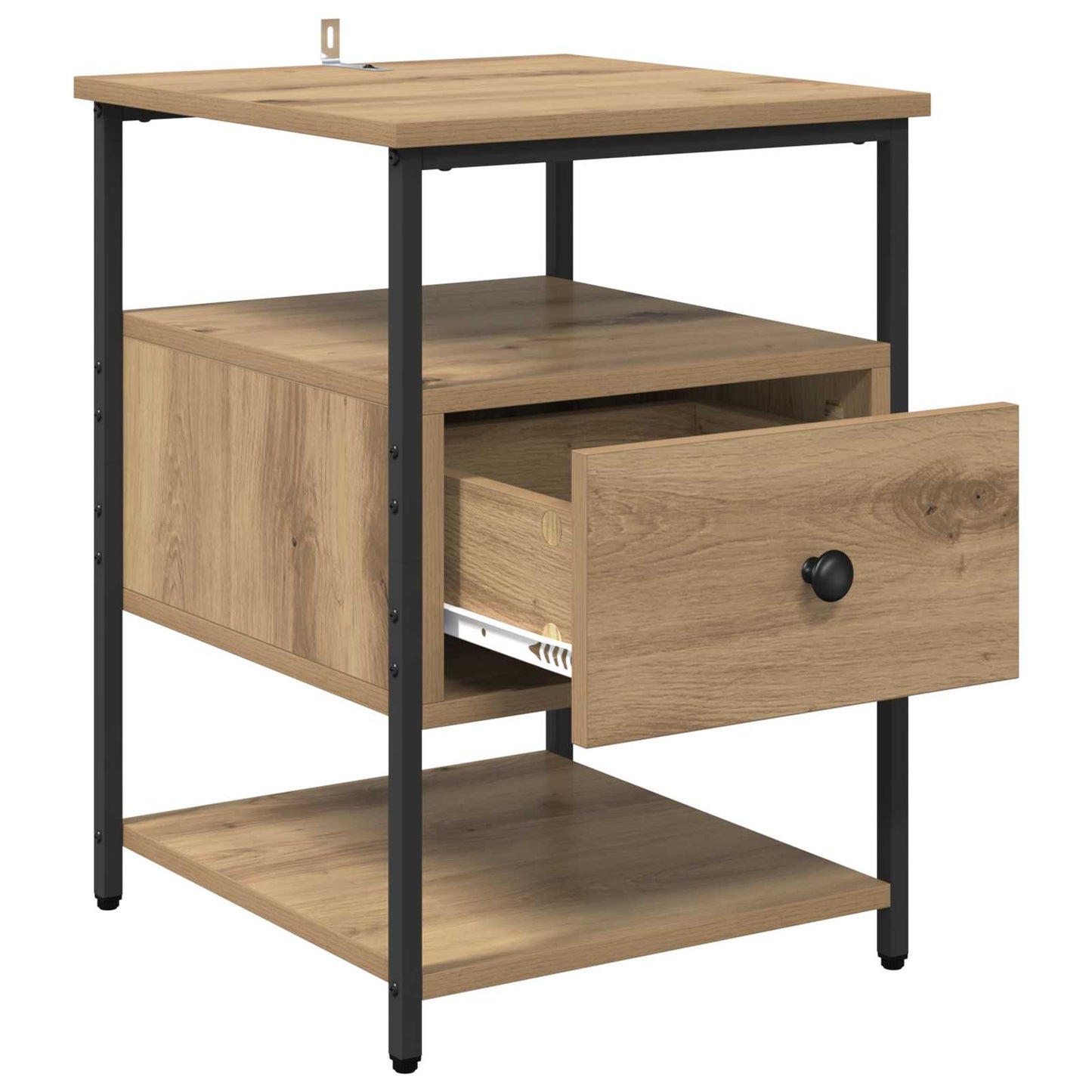 Natskab 2 pcs Artisan Egetræ 40 x 42 x 56 cm Konstrueret træ