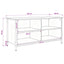 TV-skab Gammelt træ 100 x 40 x 50 cm Konstrueret træ