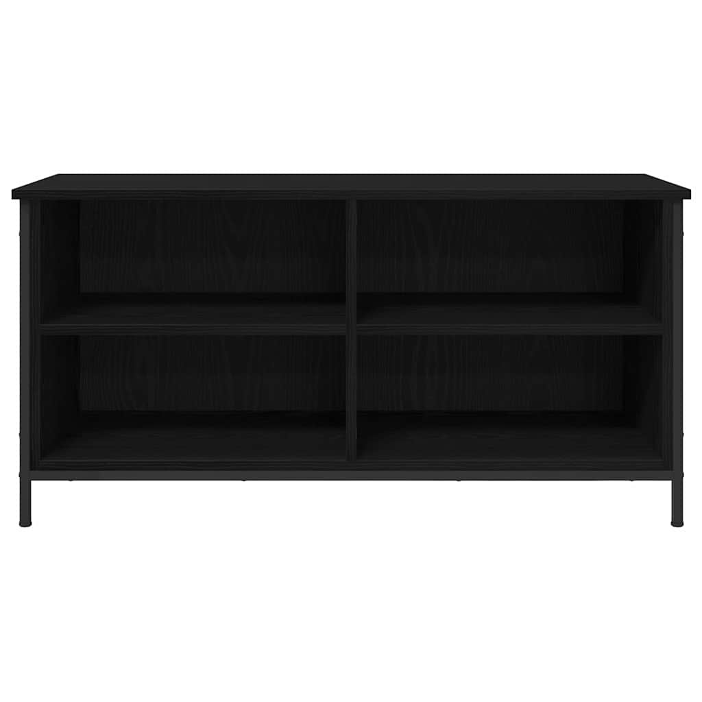 TV-skab Sort eg 100 x 40 x 50 cm Konstrueret træ