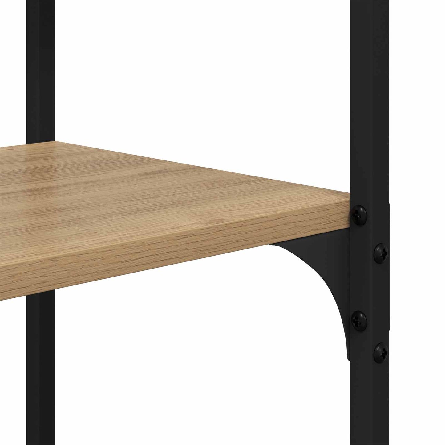 Bogreol 9 niveauer 100 x 32 x 170 cm Konstrueret træ artisan eg