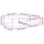 Sofabord 2 stk. Artisan Egetræ 80 x 80 x 35 cm Konstrueret træ