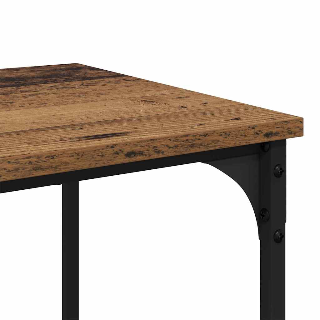 Sofabord Gammelt træ 40 x 40 x 55 cm Konstrueret træ