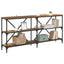 Konsolbord Gammelt træ 160 x 30 x 75 cm Konstrueret træ