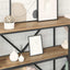 Konsolbord Artisan Egetræ 160 x 30 x 75 cm Konstrueret træ