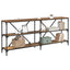 Konsolbord Gammelt træ 180 x 30 x 75 cm Konstrueret træ