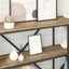 Konsolbord Artisan Egetræ 180 x 30 x 75 cm Konstrueret træ
