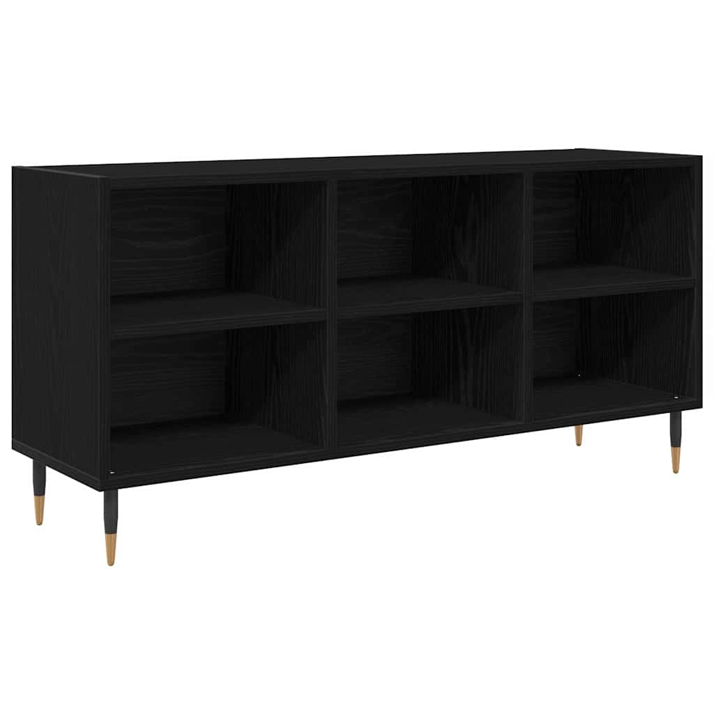 TV-skab Sort eg 103,5 x 30 x 50 cm Konstrueret træ