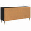 TV-skab Sort eg 103,5 x 30 x 50 cm Konstrueret træ