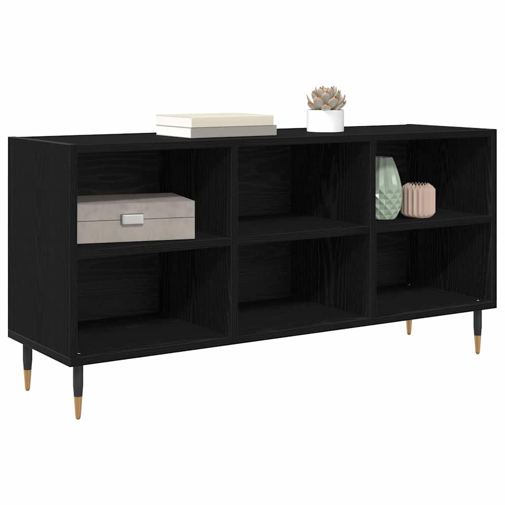 TV-skab Sort eg 103,5 x 30 x 50 cm Konstrueret træ