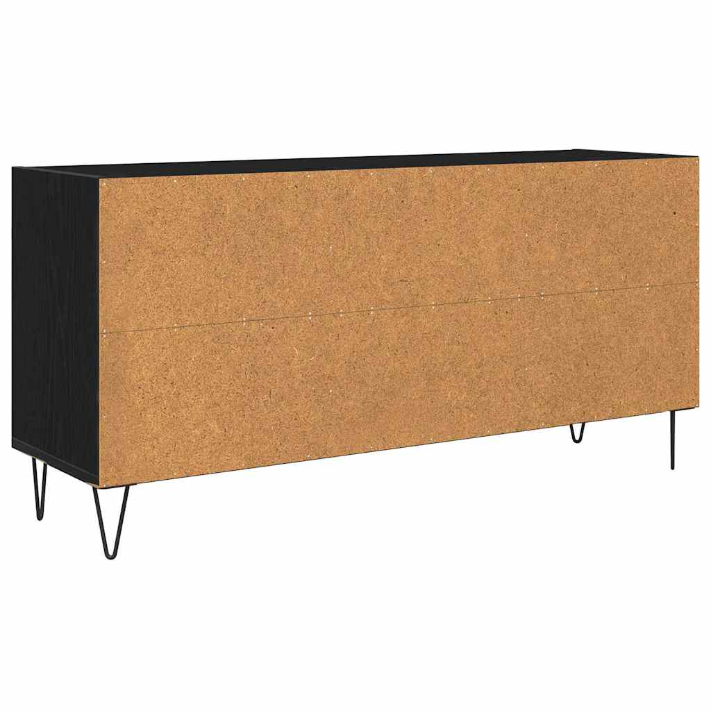 TV-skab 103,5 x 30 x 50 cm Sort eg Konstrueret træ