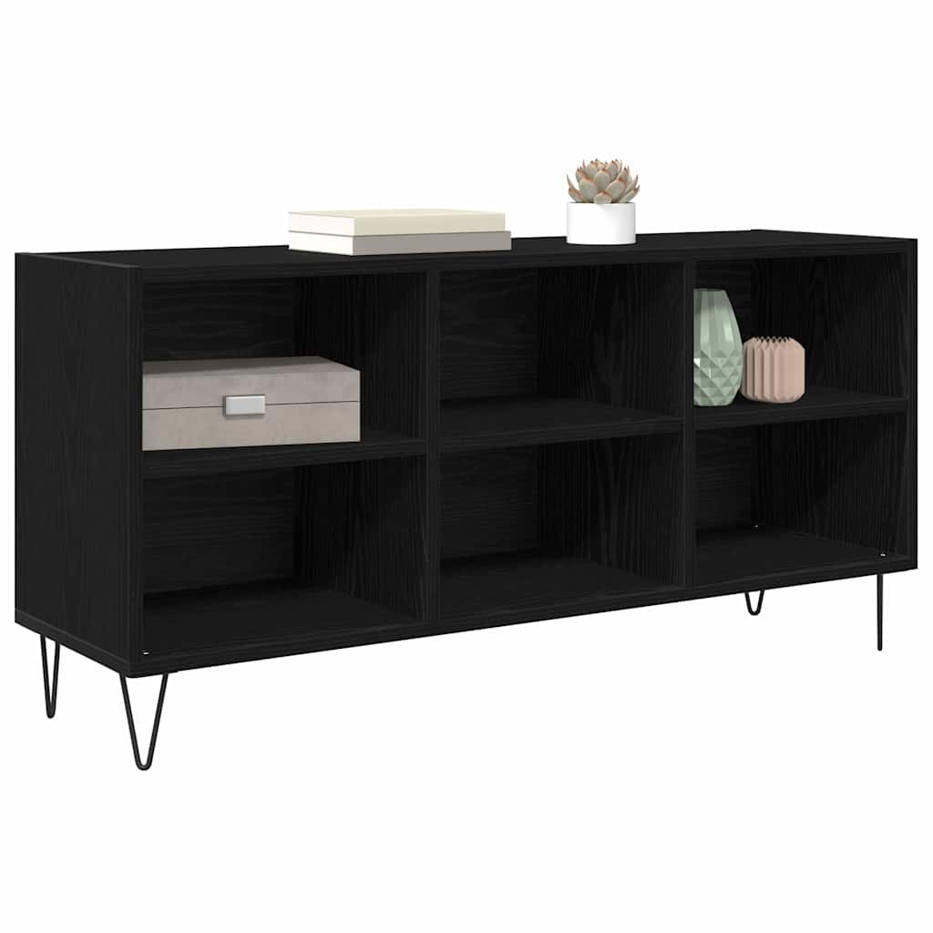 TV-skab 103,5 x 30 x 50 cm Sort eg Konstrueret træ