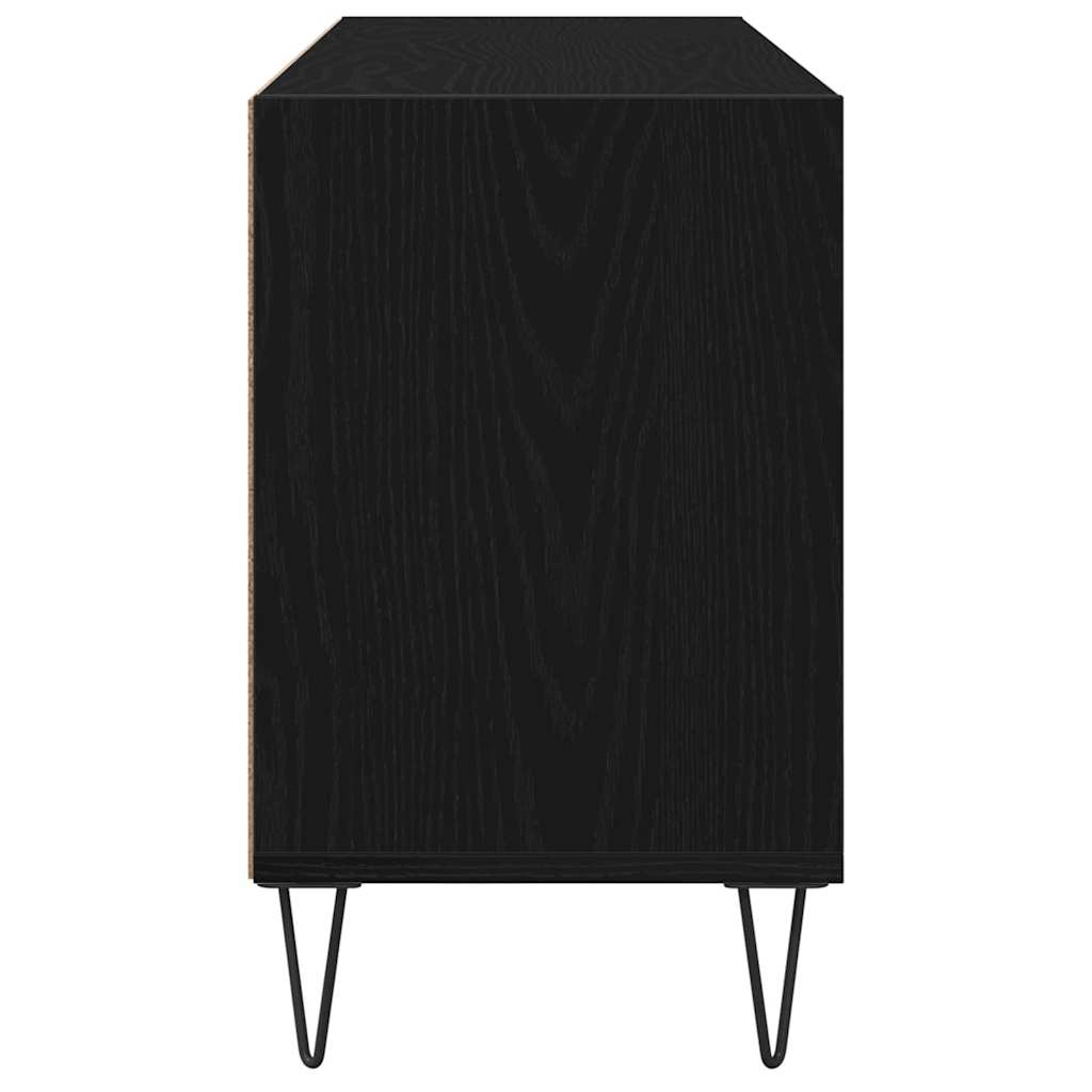 TV-skab 103,5 x 30 x 50 cm Sort eg Konstrueret træ