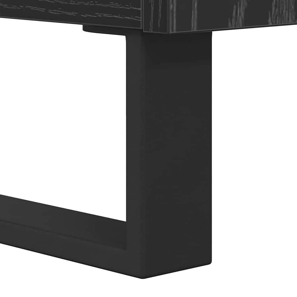 TV-skab Sort eg 103,5 x 30 x 50 cm Konstrueret træ