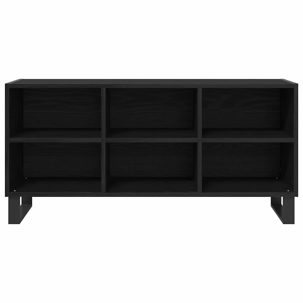 TV-skab Sort eg 103,5 x 30 x 50 cm Konstrueret træ