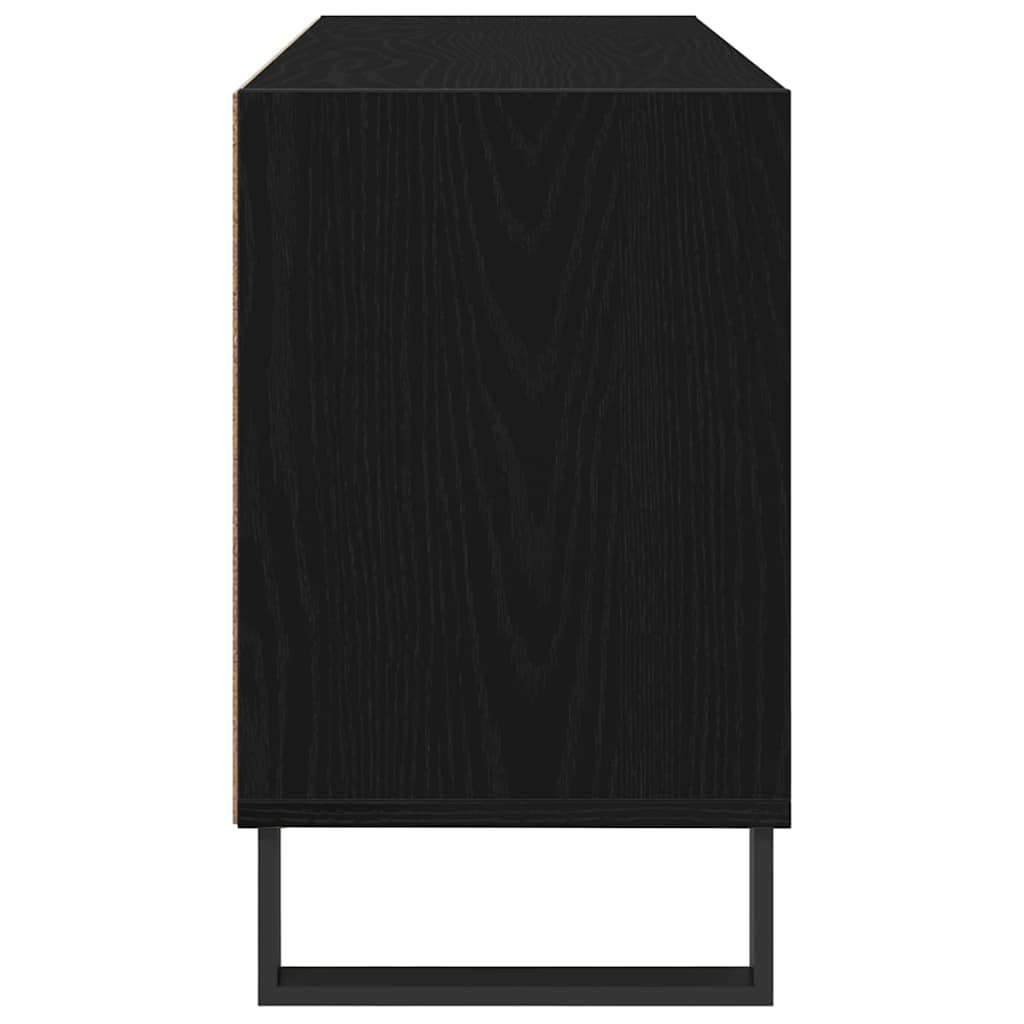 TV-skab Sort eg 103,5 x 30 x 50 cm Konstrueret træ