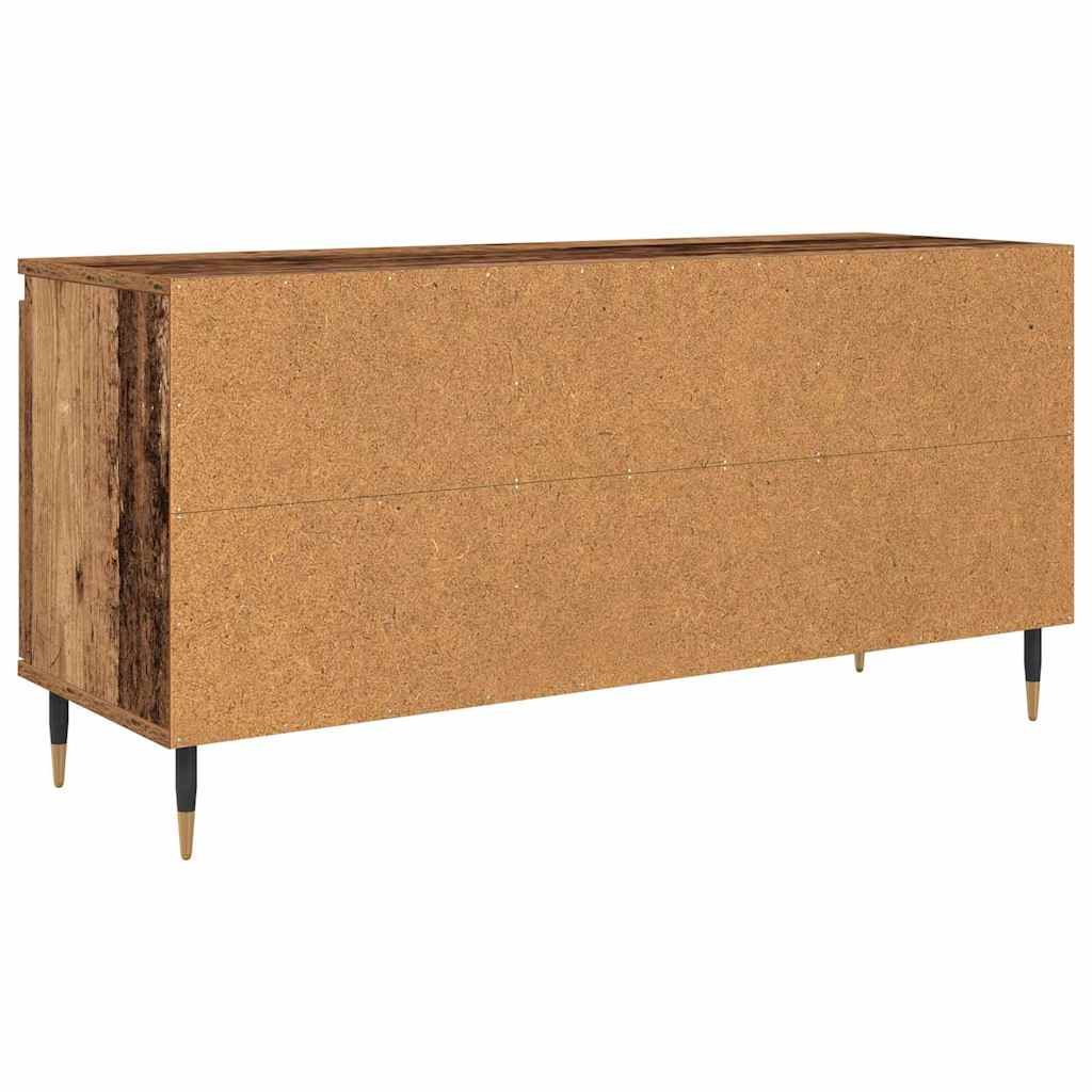TV-skab Gammelt træ 104 x 35 x 50 cm Konstrueret træ