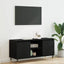 TV-skab Sort eg 104 x 35 x 50 cm Konstrueret træ