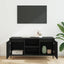 TV-skab Sort eg 104 x 35 x 50 cm Konstrueret træ