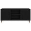 TV-skab Sort eg 104 x 35 x 50 cm Konstrueret træ