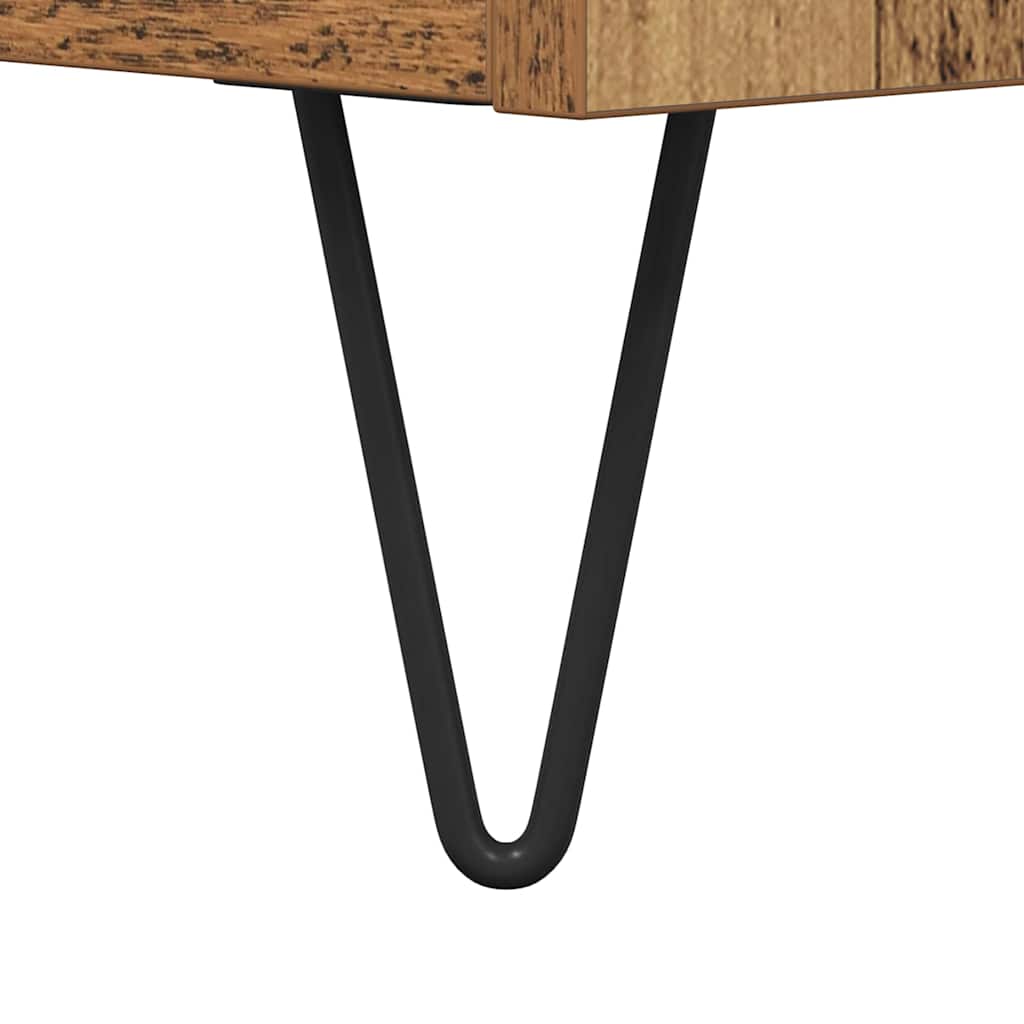 TV-skab Gammelt træ 104 x 35 x 50 cm Konstrueret træ