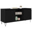 TV-skab Sort eg 104 x 35 x 50 cm Konstrueret træ
