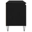 TV-skab Sort eg 104 x 35 x 50 cm Konstrueret træ
