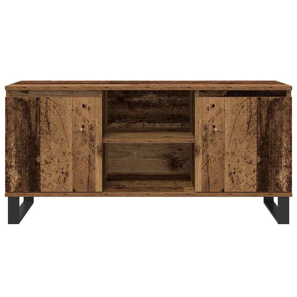 TV-skab Gammelt træ 104 x 35 x 50 cm Konstrueret træ