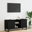 TV-skab Sort eg 104 x 35 x 50 cm Konstrueret træ