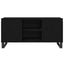 TV-skab Sort eg 104 x 35 x 50 cm Konstrueret træ