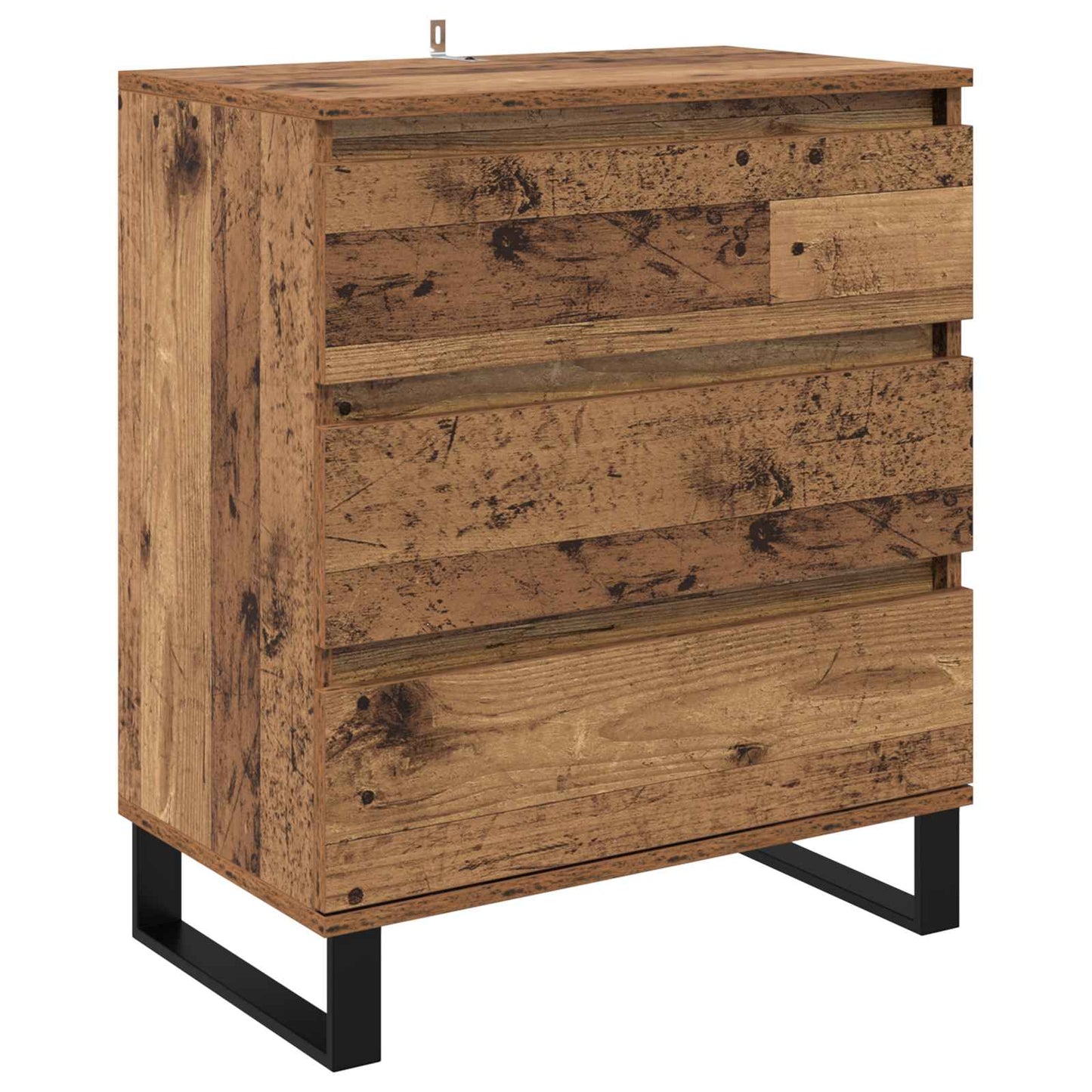Sideboard Gammelt træ 60 x 35 x 70 cm Konstrueret træ