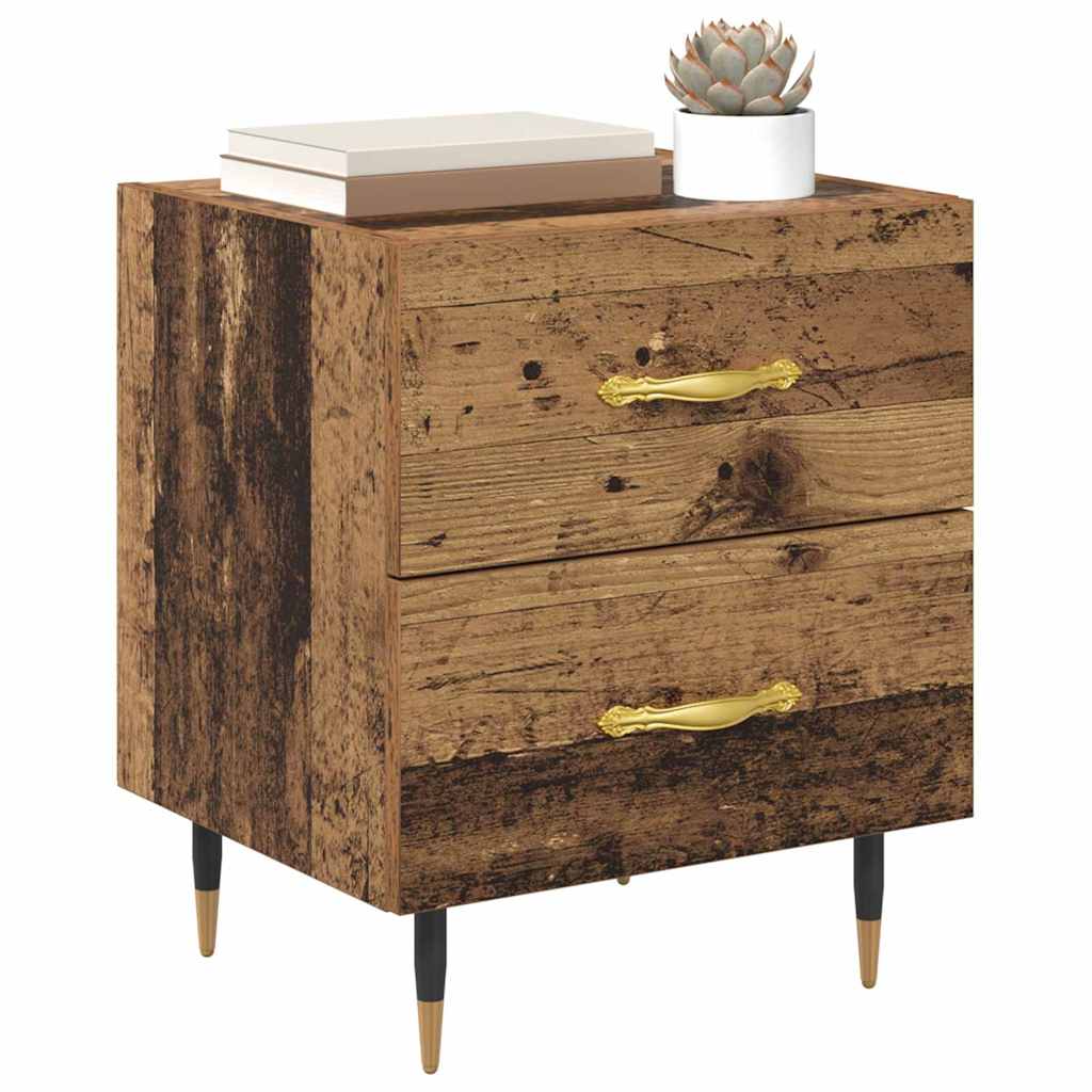 Natskab Gammelt træ 40 x 35 x 47,5 cm Konstrueret træ