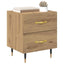 Natskab 2 pcs Artisan Egetræ 40 x 35 x 47,5 cm Konstrueret træ