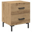 Natskab 2 pcs Artisan Egetræ 40 x 35 x 47,5 cm Konstrueret træ