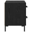 Natskab 2 pcs Sort eg 40 x 35 x 47,5 cm Konstrueret træ