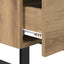 Natskab 2 pcs Artisan Egetræ 40 x 35 x 47,5 cm Konstrueret træ