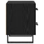 Natskab 2 pcs Sort eg 40 x 35 x 47,5 cm Konstrueret træ
