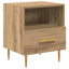 Sengebord 2 pcs Brun 40 x 35 x 47,5 cm Konstrueret træ