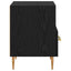 Sengebord med skuffe Sort 40 x 35 x 47,5 cm Konstrueret træ