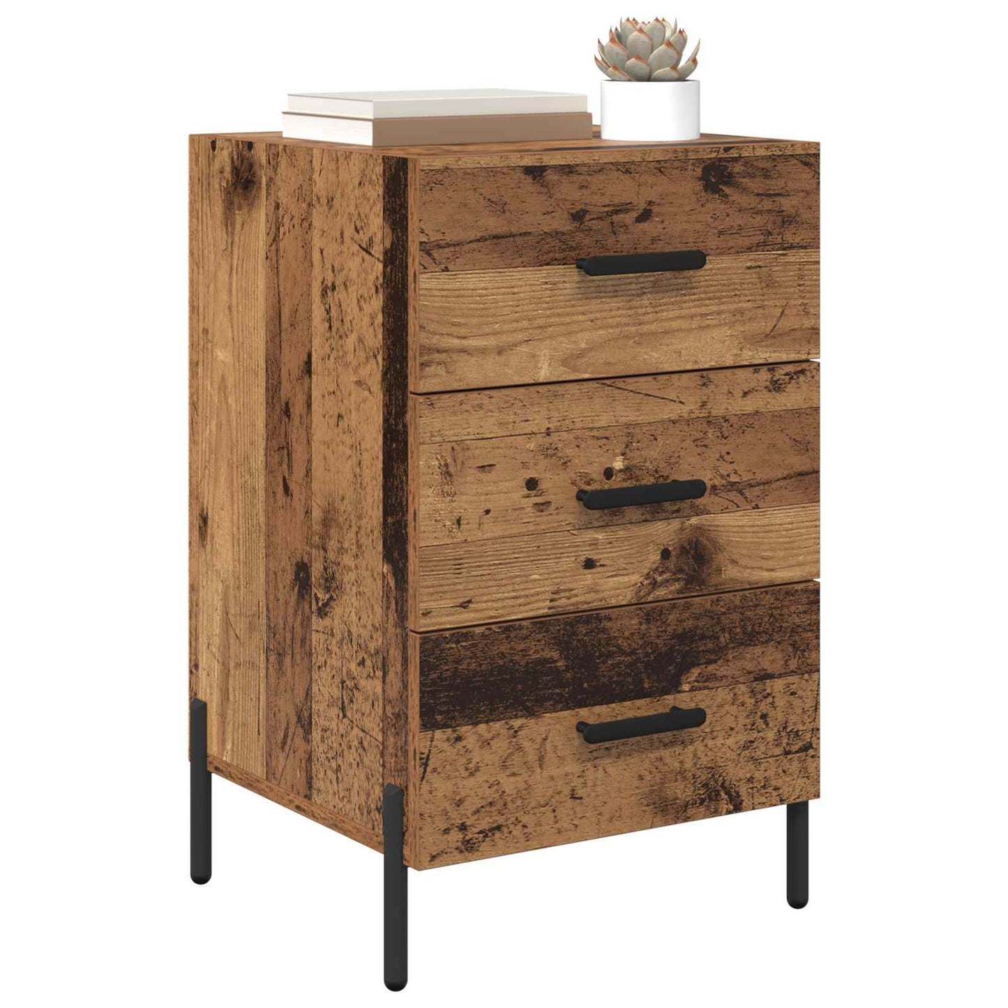 Natskab Gammelt træ 40 x 40 x 66 cm Konstrueret træ