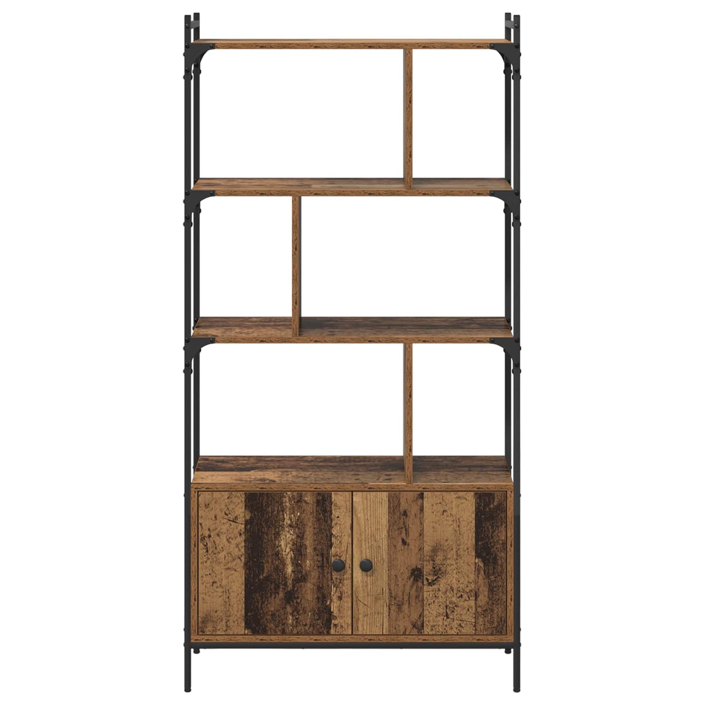 Bogreol 76,5 x 30 x 154,5 cm Konstrueret træ