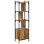 Bogreol Gammelt træ 44,5 x 30 x 154,5 cm Konstrueret træ
