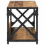 Printerstand Gammelt træ 44 x 26 x 31.5 cm Konstrueret træ
