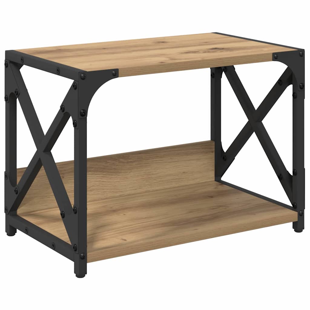 Printerstand Artisan Egetræ 44 x 26 x 31.5 cm Konstrueret træ