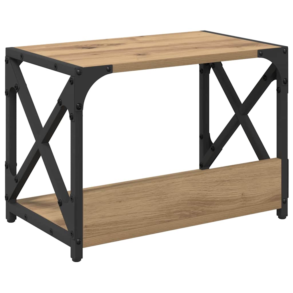 Printerstand Artisan Egetræ 44 x 26 x 31.5 cm Konstrueret træ