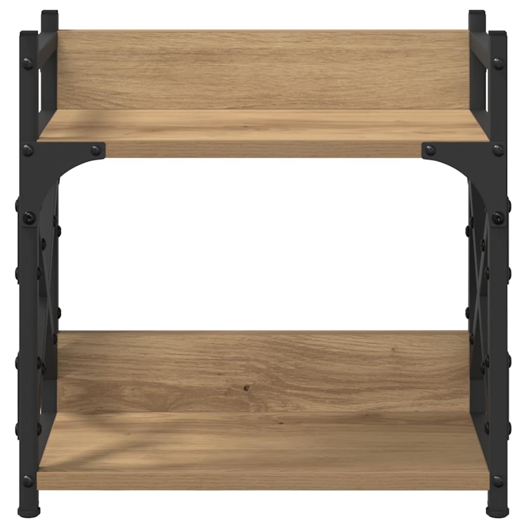 Printerstand Artisan Egetræ 40 x 20 x 40 cm Konstrueret træ
