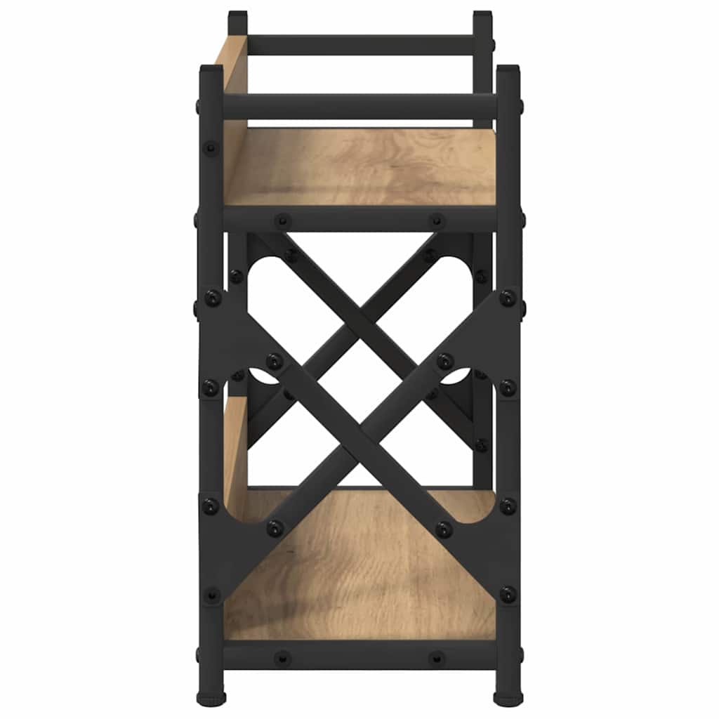 Printerstand Artisan Egetræ 40 x 20 x 40 cm Konstrueret træ