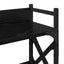 Printerstand Sort eg 40 x 20 x 40 cm Konstrueret træ